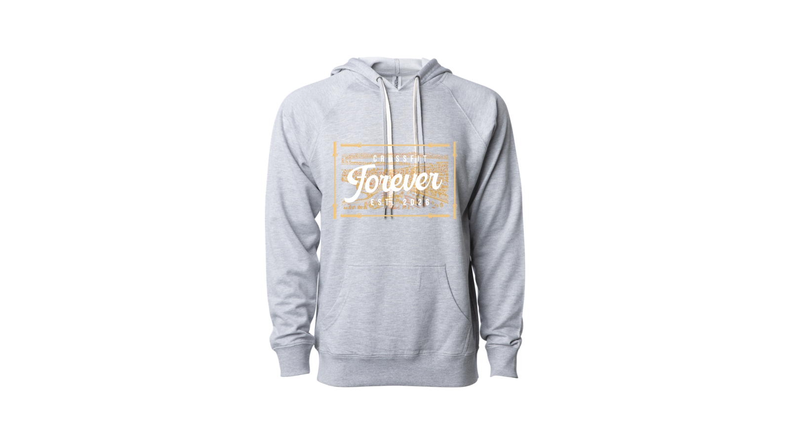 Lightweight Hoodie — Athletic Heather