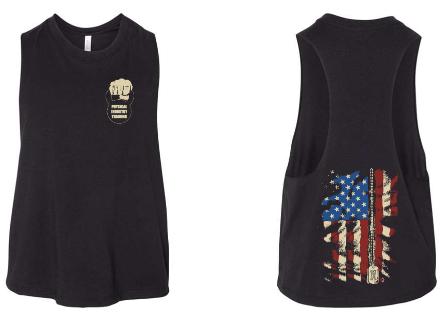 Physical Industry Training - Summer 25 Ladies Crop Tank