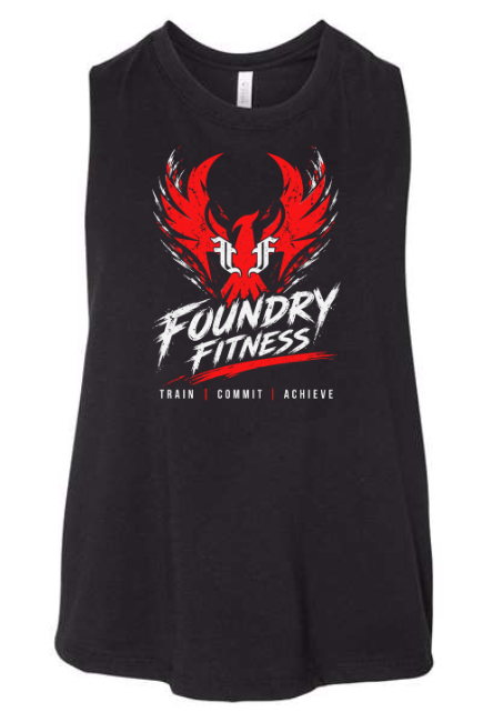 Foundry Fitness - Fall/Winter 26 Cropped Racerback Tank