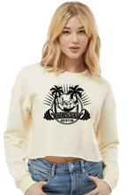CF Destin - Fall 26 Lion Design LADIES Cropped Crewneck Sweatshirt
