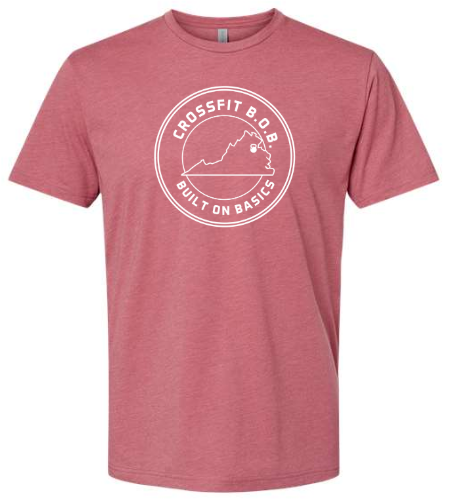 CrossFit B.O.B - State Design Spring 25 SS Unisex Tee *Avail. In 3 Color Options