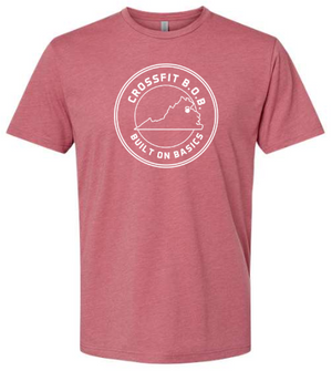 CrossFit B.O.B - State Design Spring 25 SS Unisex Tee *Avail. In 3 Color Options