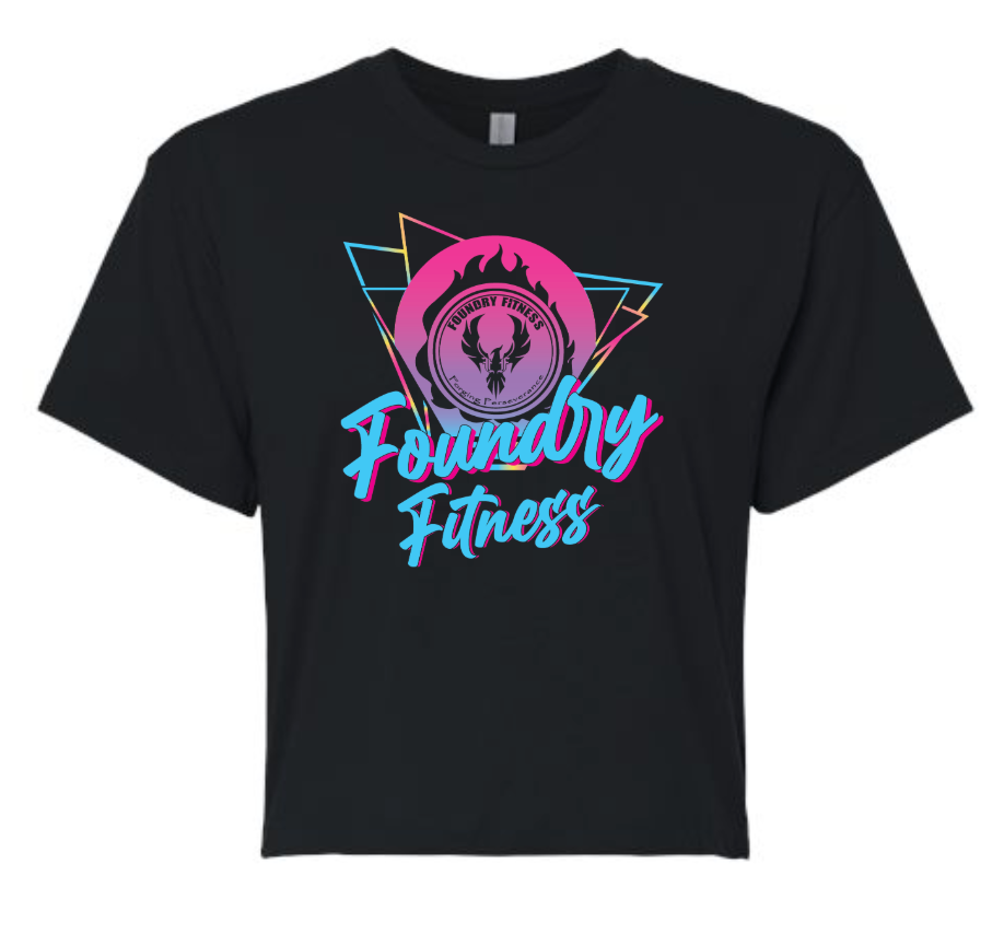 Foundry Fitness - Spring 25 Ladies Cropped Tee