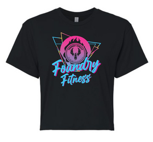 Foundry Fitness - Spring 25 Ladies Cropped Tee