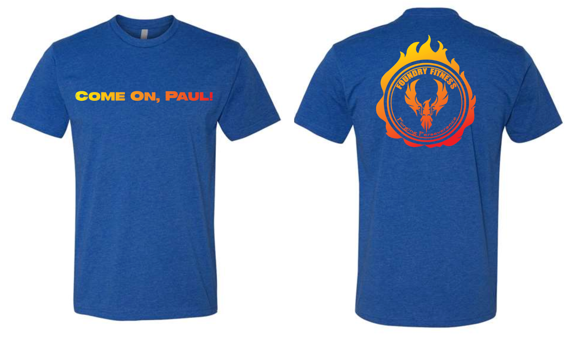 Foundry Fitness - Come On Paul 25 Unisex SS Tee