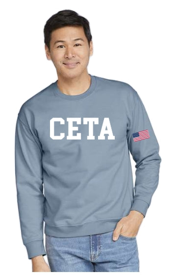 CETA Fall 26 Flag Design ADULT Crewneck Sweatshirt