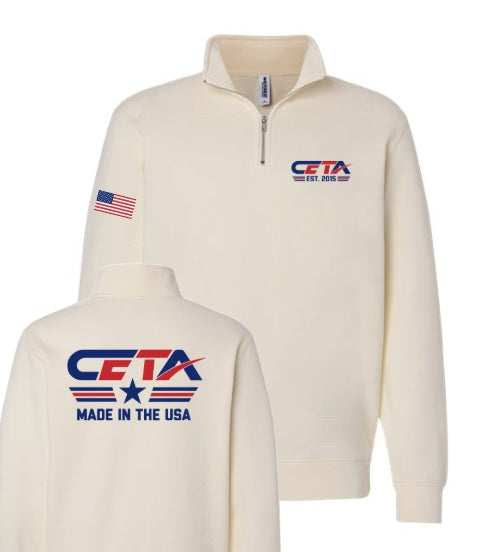 CETA Oct 26 ADULT 1/4 Zip Pullover