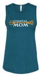 Coastal Mom - Flowy Muscle Tank (Front Only)