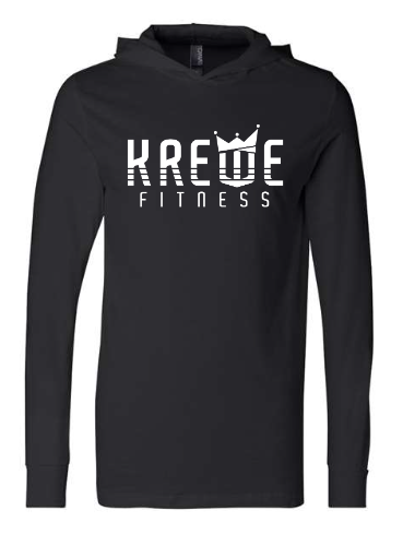 Krewe Fitness - Winter 23 LS Hooded Tee *Avail. In 3 Color Options