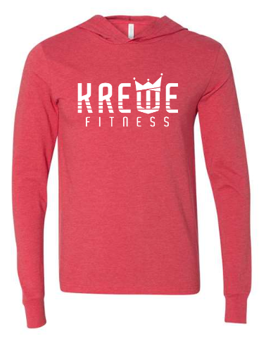 Krewe Fitness - Winter 23 LS Hooded Tee *Avail. In 3 Color Options