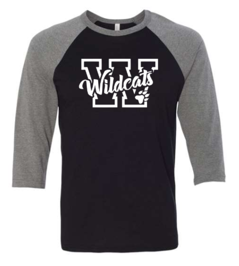 CES - August 25 Adult Unisex 3/4 Sleeve Raglan *Avail. In 2 Color Options