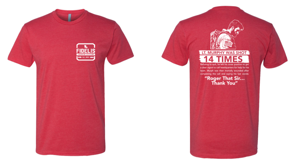 Fidelis - Murph 25 Unisex Tee *Avail In 2 Color Options
