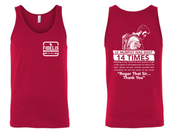 Fidelis - Murph 25 Unisex Tank *Avail In 2 Color Options