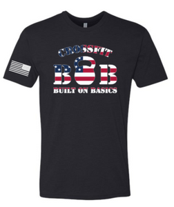 CrossFit B.O.B - Fall 25 Flag Design SS Unisex Tee *Avail. In 4 Color Options