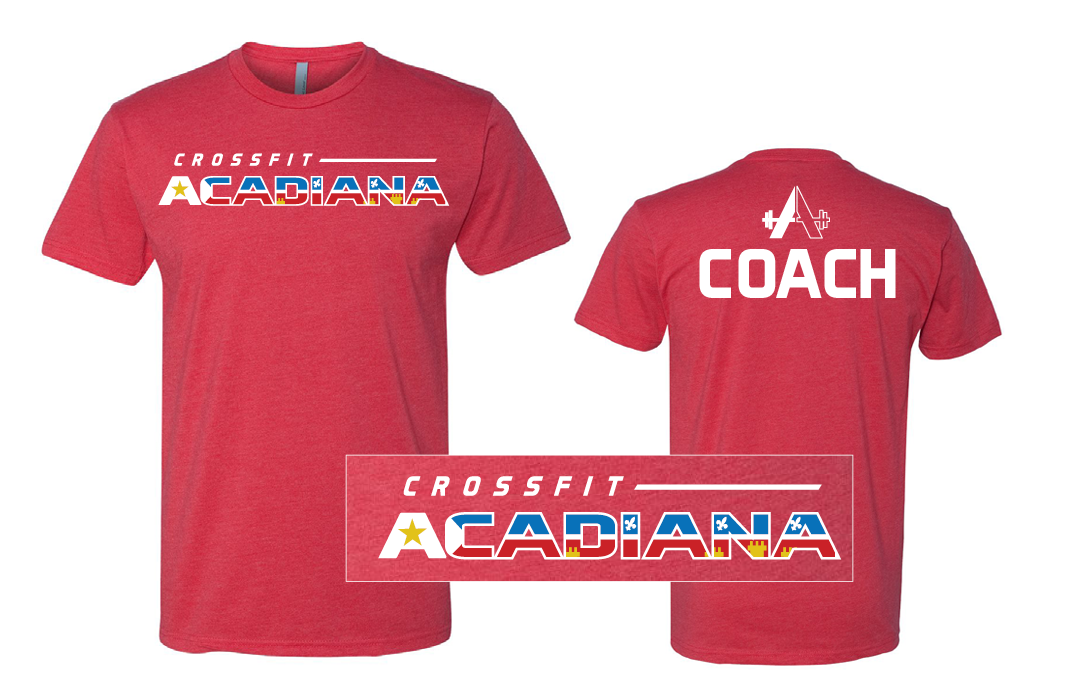 CrossFit Acadiana - Red Unisex T-shirt