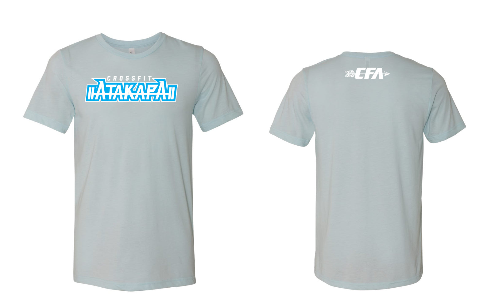 CrossFit Atakapa:  Ice Blue Tee