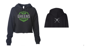 Gheens CrossFit - Womens Cropped Hooded Pullover