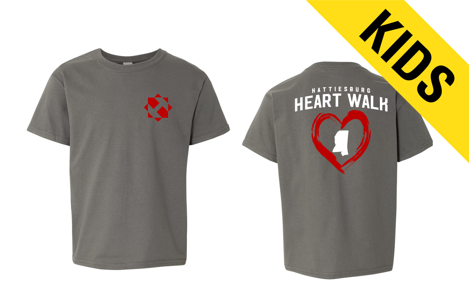 Hattiesburg Heart Walk Youth Tee