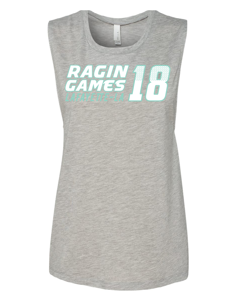 Ragin Games: Athletic Heather Grey Tank