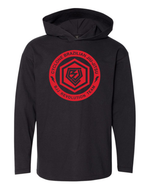 Cyclone:  Youth Long Sleeve Hooded Tee  *Available in Multiple Colors