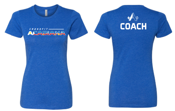 CrossFit Acadiana - Blue Women's Cut T-shirt