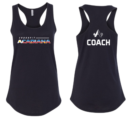 CrossFit Acadiana - Black Tank