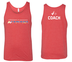 CrossFit Acadiana - Red Unisex Tank