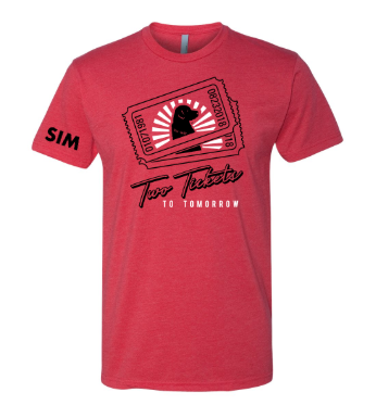 Jeff Simoneaux - Two Tickets To Tomorrow Tee