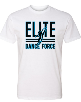 Elite Dance Force - Adult Logo Tee  *Available in 3 Color Options
