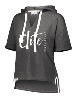 Elite Dance Force - Adult Street Logo Short Sleeve Hoodie