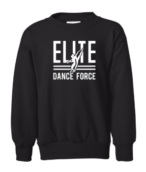 Elite Dance Force - Youth Logo Crewneck Sweatshirt