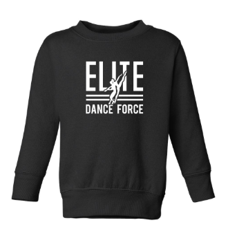 Elite Dance Force - Toddler Logo Crewneck Sweatshirt