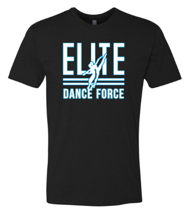 Elite Dance Force - Adult Logo Tee  *Available in 3 Color Options