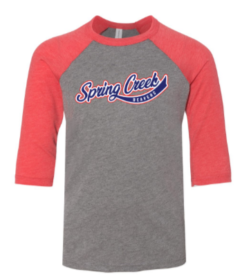 SCE - Youth Vintage Font Raglan