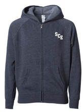 SCE - Youth Full Zip Hooded Sweatshirt *Available in 2 Color Options