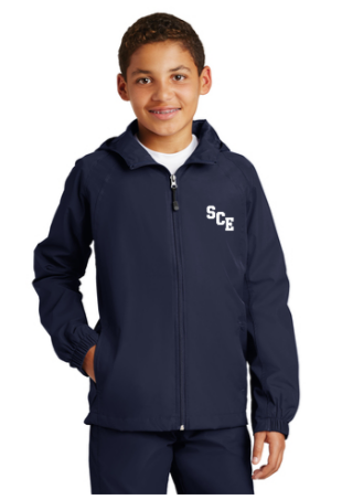 SCE - Youth Hooded Raglan Jacket