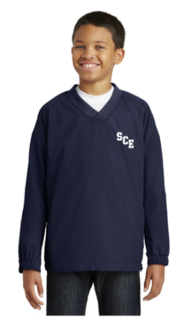 SCE - Youth V-Neck Raglan Wind Shirt