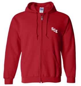 SCE - Adult Full Zip Hooded Sweatshirt *Available in 2 Color Options