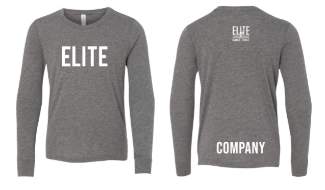 Elite Dance Force Company Youth Long Sleeve Tee