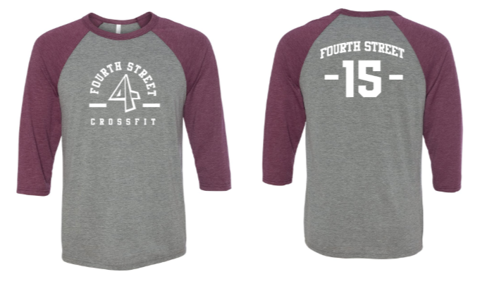 4th Street:  MS State Unisex Raglan
