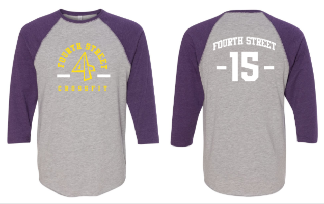 Employee - 4th Street:  LSU Unisex Raglan