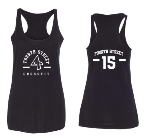 Employee - 4th Street:  Ladies Racerback *Available in 3 Color Options