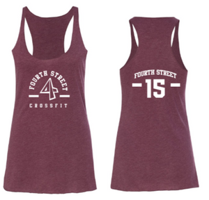 Employee - 4th Street:  Ladies Racerback *Available in 3 Color Options