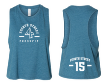 Employee - 4th Street:  Ladies Cropped Racerback *Available in 5 Color Options