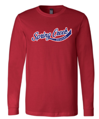 SCE - Adult Vintage Font Long Sleeve Tee *Available in 2 Color Options