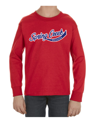 SCE - Youth Vintage Font Long Sleeve Tee *Available in 2 Color Options