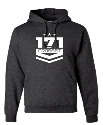 CrossFit 171:  Hooded Sweatshirt  *Available in 4 Color Options