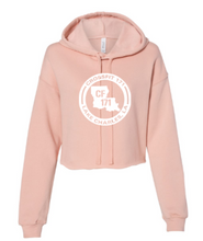 Crossfit 171:  Ladies Cropped Fleece Hoodie *Available in 2 Color Options