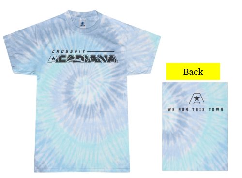 CFALaf - Festival Run Tie Dye Unisex Tee