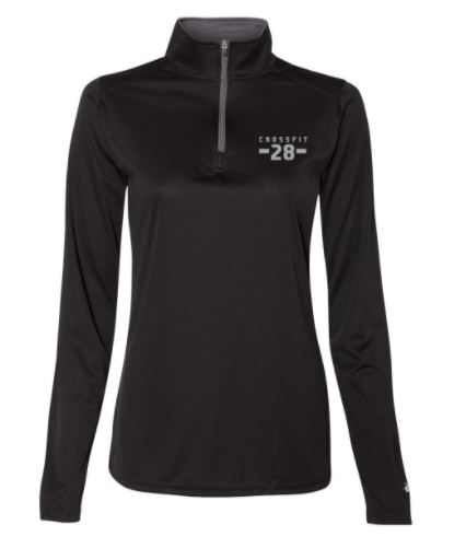 CrossFit 28:  Ladies 1/4 Zip Pullover